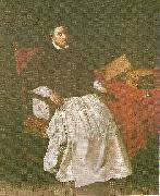 Francisco de Zurbaran diego de deza, archbishop of seville Spain oil painting artist